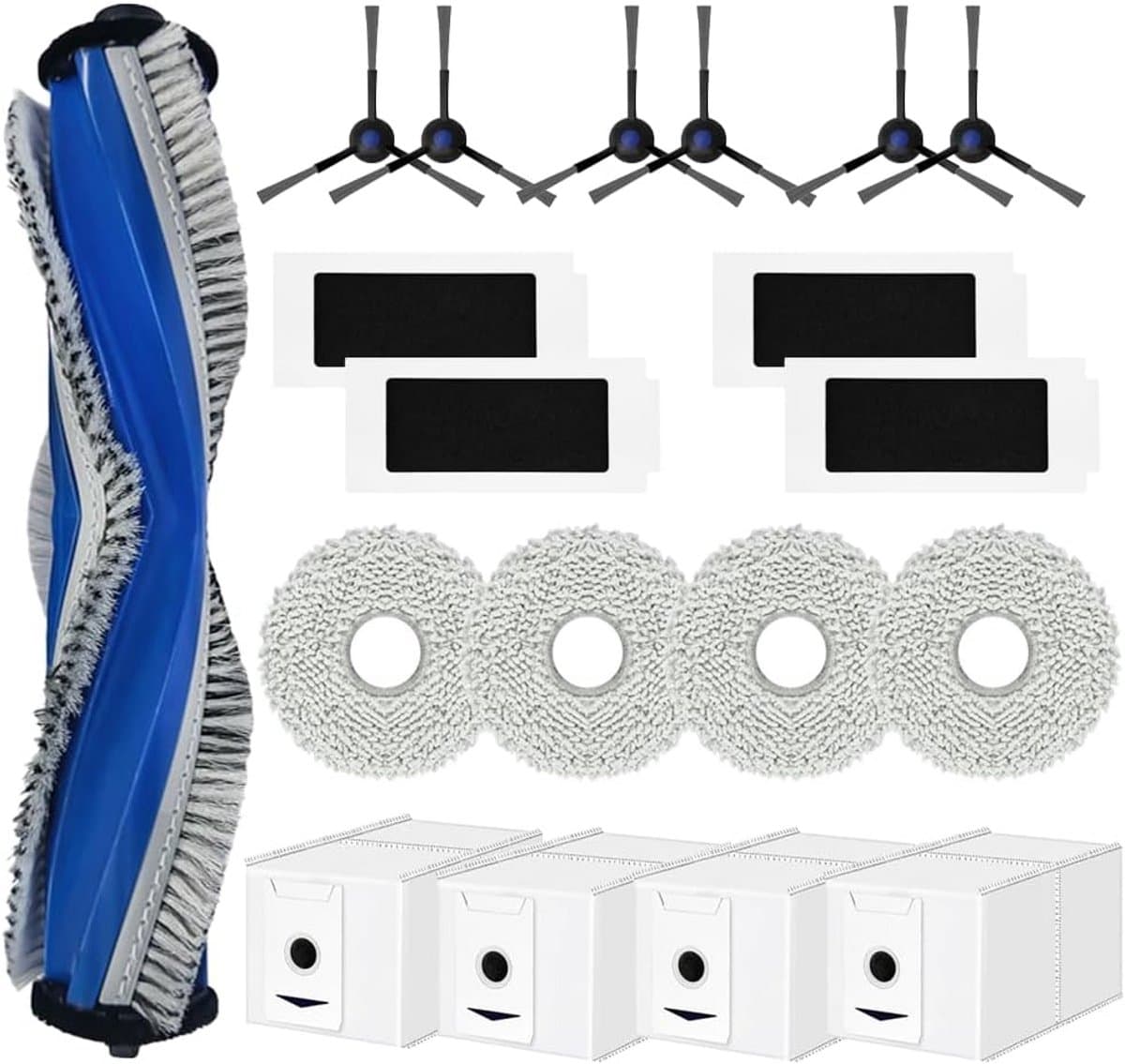 Reserveonderdelenset Geschikt voor Ecovacs Deebot T30 Omni, T30 Pro Omni, T30 Max — afbeelding 1