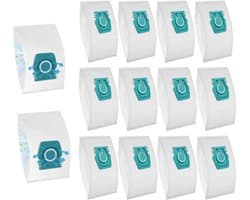 14 stuks TU-stofzuigerzakken-voor Miele Guard S1/L1/M1-stofzuigerzakken voor Miele Pure TU-Junior/Silence/Allergy/Parquet XL/AllFloor/Cat Dog/Flex/Comfort-serie-Lekvrij- inhoud 3,5 liter