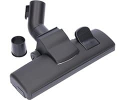 Stofzuigermond voor buizen van 32-35 mm universele stofzuigerborstel, kunststof vloerzuigmond met 2 rollen Geschikt voor Miele aeg Siemens Bosch Kärcher etc.