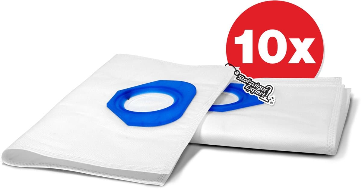 10x Stofzuigerzakken geschikt voor Nilfisk GM80, GM90, GS80, GS90, GD90, GA70, G90 etc. - Hoge Kwaliteit stofzuigerzakken — afbeelding 1
