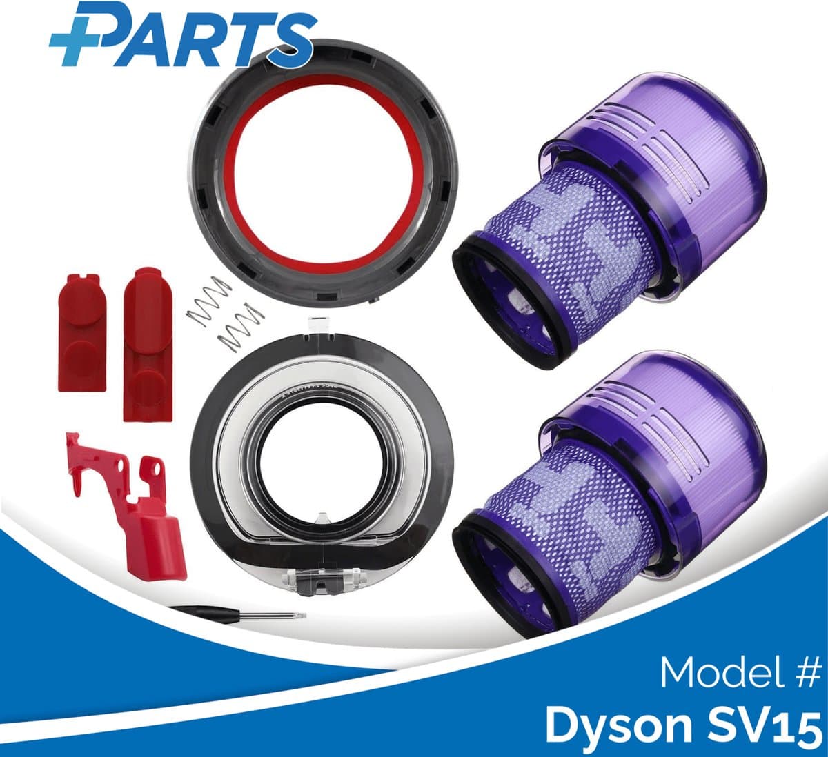 Dyson SV15 Onderhoudsset (Plus.Parts® alternatief voor 970013-02) — afbeelding 1