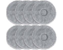 Dweilpads Geschikt Geschikt voor Dreame L10s Ultra, L10 Ultra, L10s Pro, Xiaomi X10+ 8-pack