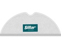 Sillar, dweilpads, hoover mop, microvezeldoek, geschikt voor Xiaomi Vacuum Mop, Mi Robot Vacuum, MIJIA, vervanging, herbruikbaar, lengte 31.8cm, 1 stuk
