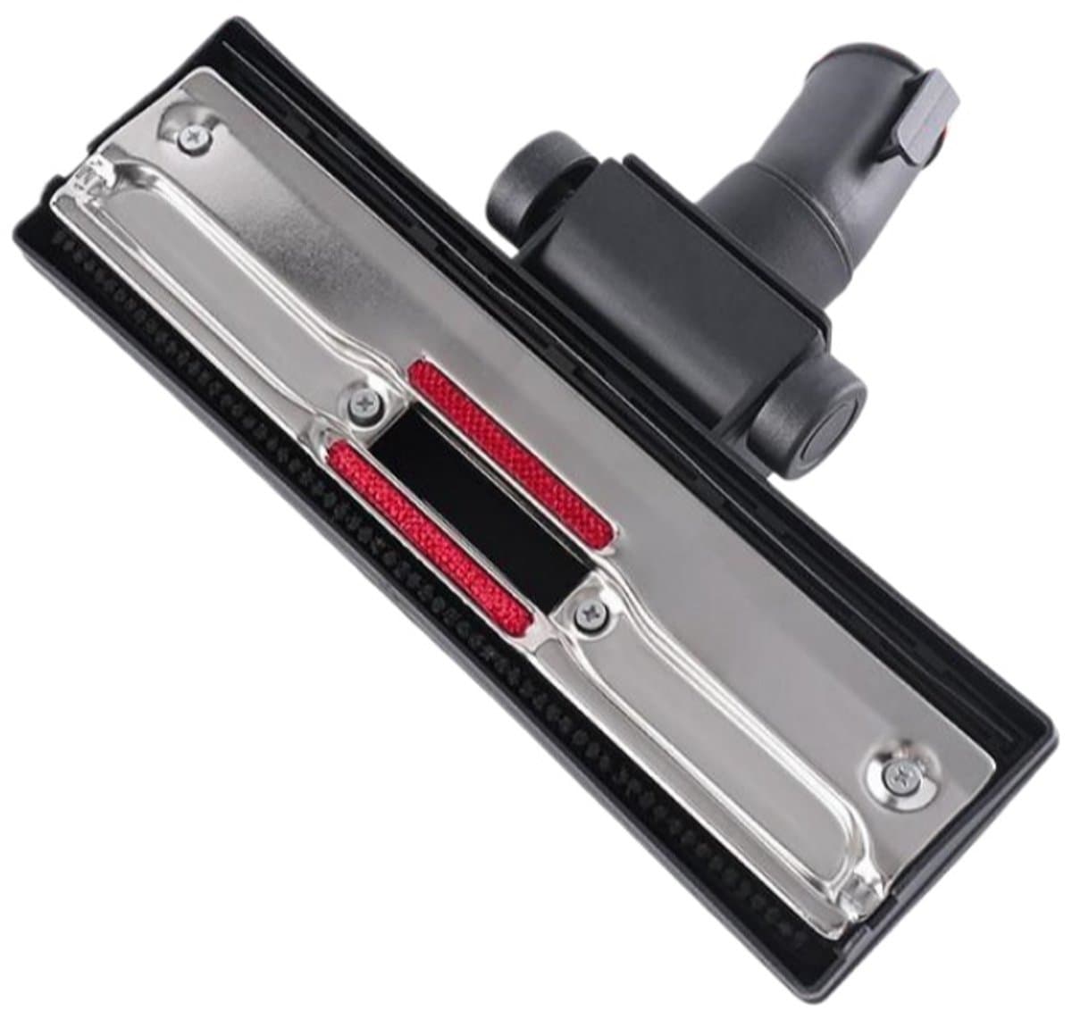 Vloerzuigmond - Meubelzuigmond - Stofzuigermondstuk - Meubelmondstuk - 32 mm Aansluiting - Geschikt voor stofzuiger Philips, AEG, Electrolux, Miele, Rowenta - Universeel Stofzuigermondstuk - Zwarte Metalen Onderkant — afbeelding 1