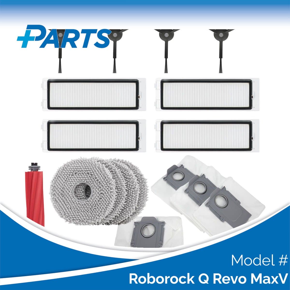 Roborock QX0PEA Onderhoudsset (Plus.Parts® alternatief voor 8.02.0269) — afbeelding 1