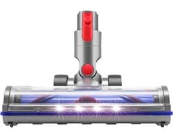 Stofzuigermondstuk - 4 LED-lampjes - V-vormige borstel