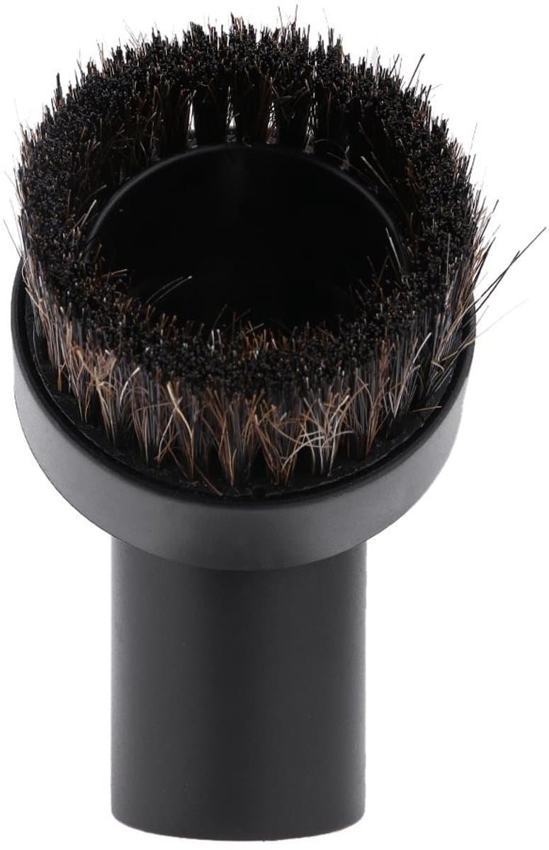Dailygoods- Meubelborstel Universeel - 32 Mm Zuigborstel - Kunststof/Paardenhaar - Roestvrij/Duurzaam - Vervangend Accessoire - Voor Stofzuiger - Stofzuigerborstel — afbeelding 1