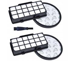 AreoSe - HEPA-filter voor ROWENTA TEFAL X-TREM POWER CYCLONIC FILTER SET ZR006001 - 2 stuks