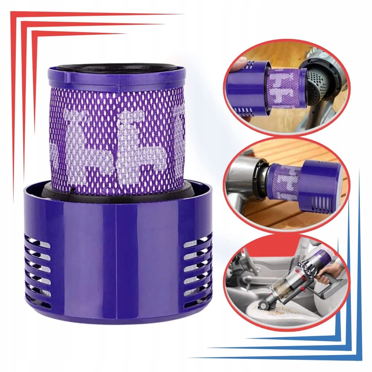 AreoSe - HEPA-filter voor Dyson V10 - 2 stuks — afbeelding 1