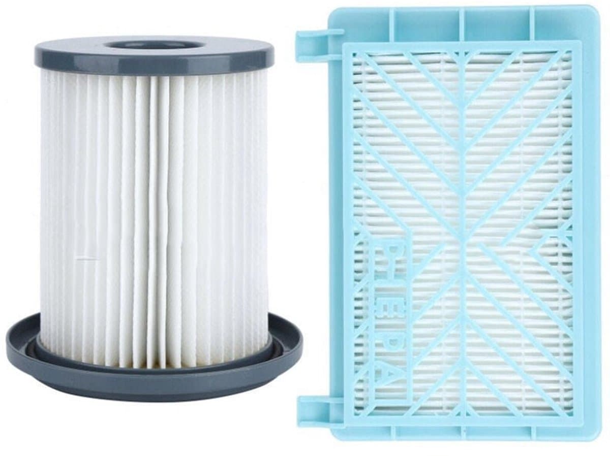 Filtergaas voor Stofzuiger - Compatibel met Philips FC8720, FC8724, FC8732, FC8734 - Set van 2 Stuks - Voor Stofzuigeraccessoires en Onderhoud — afbeelding 1