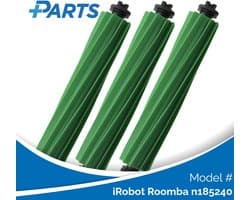 iRobot Roomba n185240 Borstels (3 Stuks, Plus.Parts® alternatief voor 4849902)