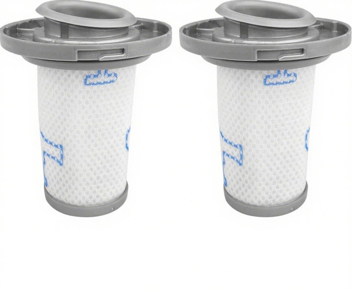 2-delig filter, stofzuigerfilter, vervangingsfilter, geschikt voor R0wenta ZR009006 X-F0rce Flex 8.60 RH96XX stofzuiger — afbeelding 1