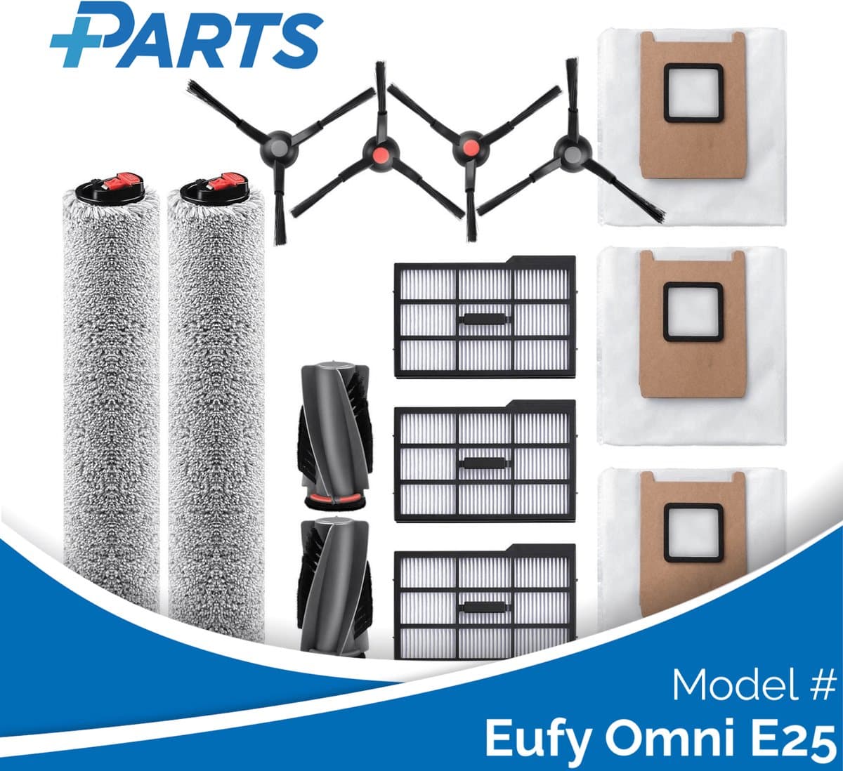 Eufy Omni E25 Onderhoudsset (Plus.Parts® alternatief voor T290QAR0) — afbeelding 1