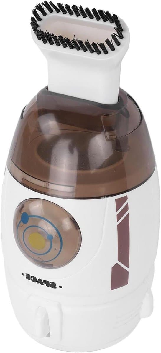 Mini Bureaustofzuiger - Desktop Stofveger - Bureau Schoonmaken - Afneembare Stofbak - 55 ml - Grijs — afbeelding 1