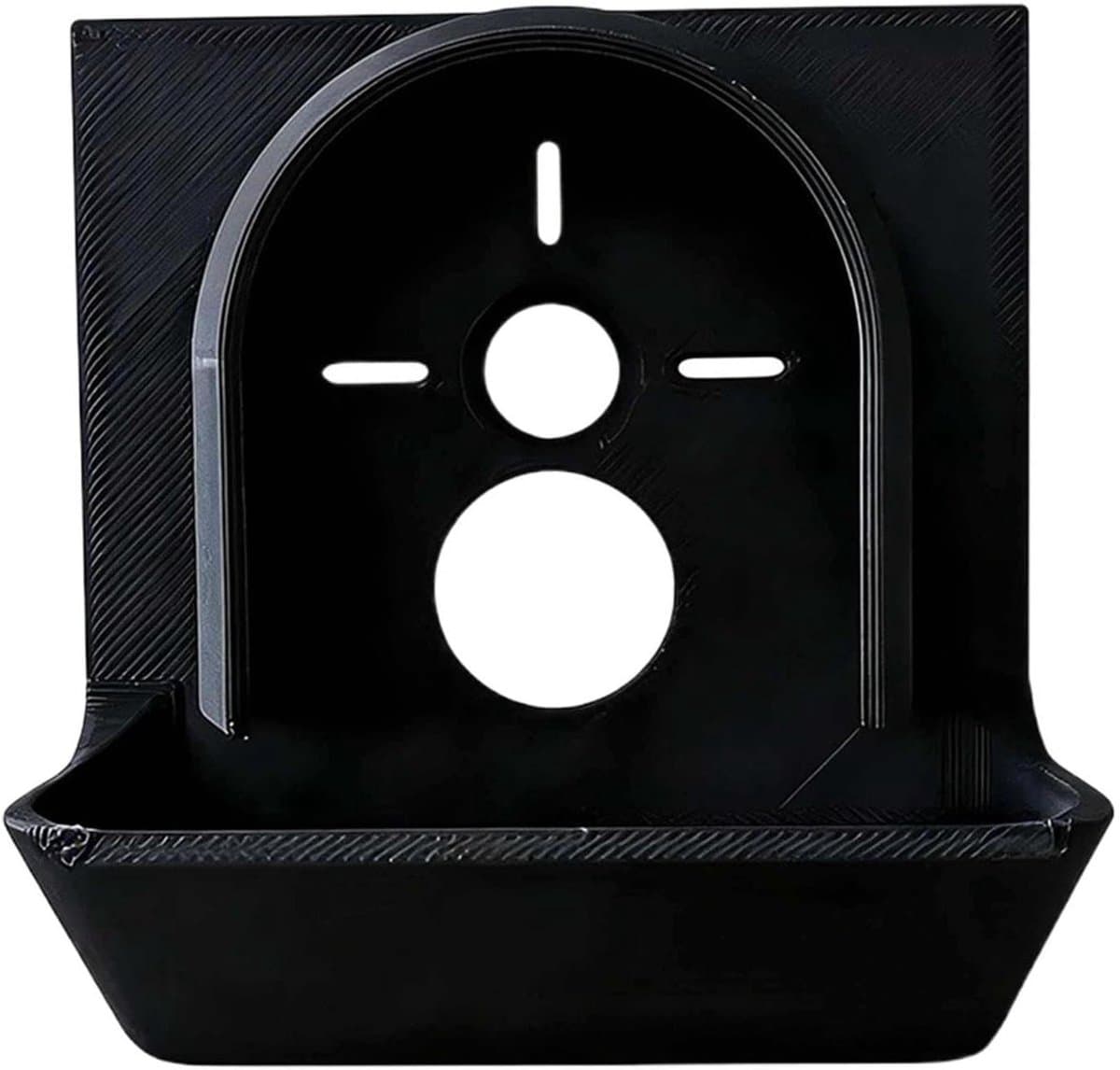 Muur Boren Stofvanger - Gereedschap Beschermer - Schoon Werkgebied - Hoge Stofafvang - 9x8x4cm - Zwart — afbeelding 1
