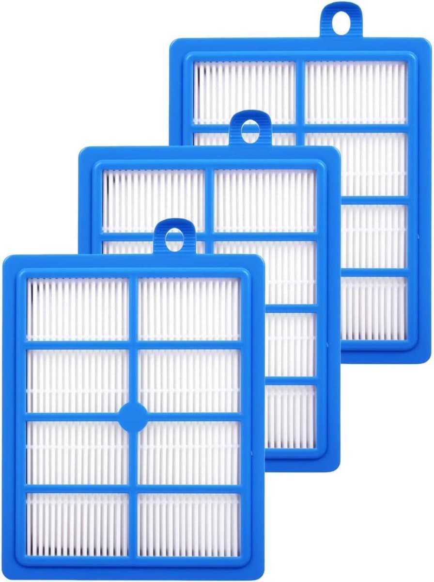 HEPA 13 filters voor stofzuigers - 3-pack - geschikt voor verschillende modellen - hoge filtercapaciteit — afbeelding 1