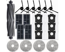 ZENC® Accessoireset Geschikt voor Dreame X40 Ultra/L40 Ultra Robotstofzuiger - HEPA-filters - Borstel - Stofzakken - Dweilpads - Onderhoudsset