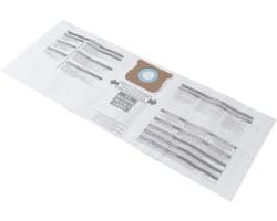 Dailygoods- Stofzuigerstofzak 3 Stuks - Vervangend Accessoire - Geschikt voor Shop-Vac 90661/906-61 - Duurzaam Vezelmateriaal - Lichtgewicht - Allergi