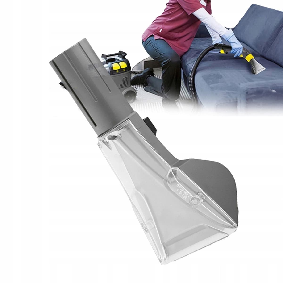 Bekleding mondstuk voor Karcher Puzzi 8/1 en 10/1 stofzuigers — afbeelding 1