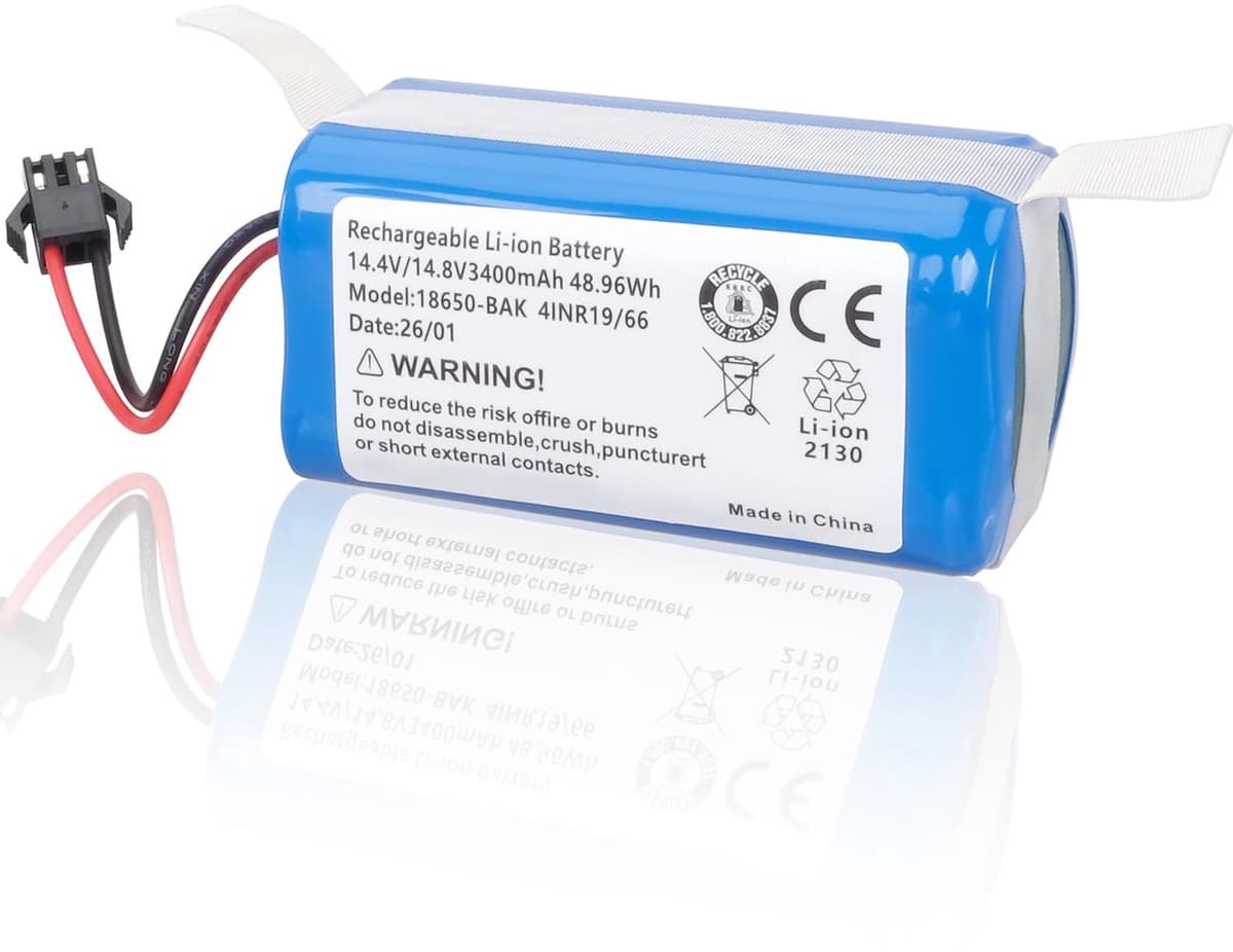 Stofzuigeraccu - 14,4V - 3400mAh - Lithium-ion — afbeelding 1