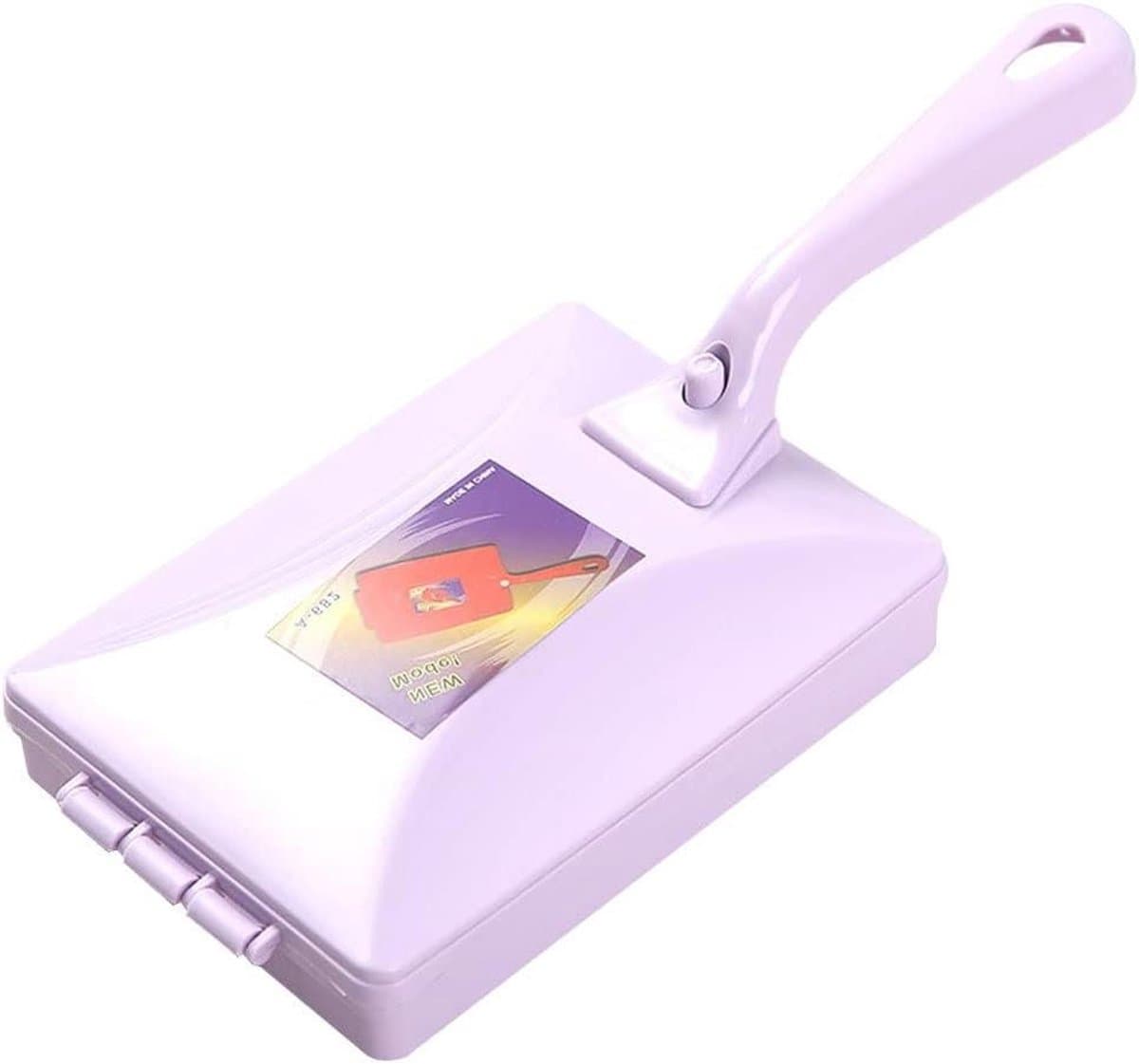 Handmatige Veegmachine - Kruimel Vanger - Tafel Reinigen - Dubbele Borstel - 26 cm - Blauw — afbeelding 1