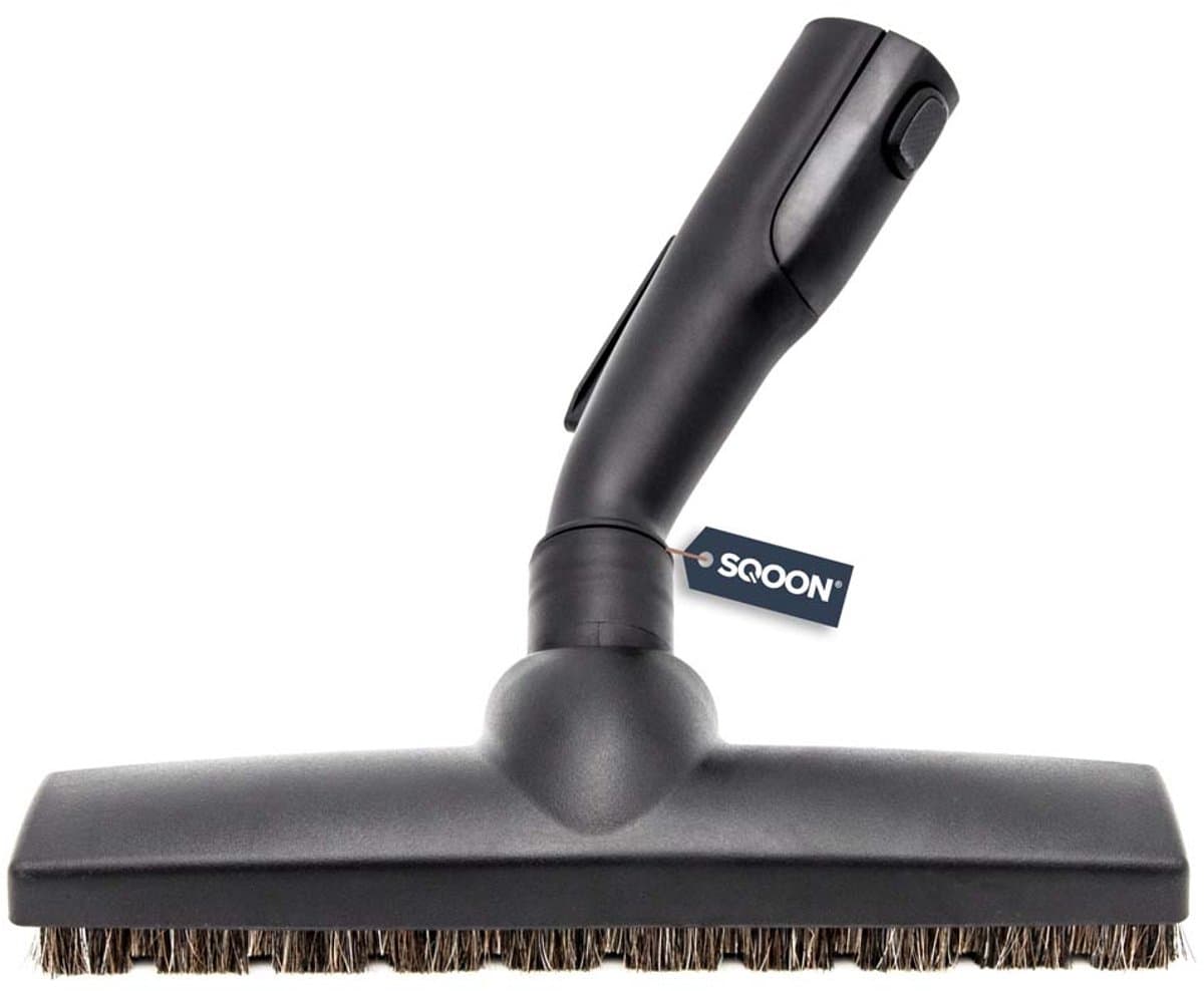 SQOON® Parketborstel – Ovale Aansluiting – Geschikt voor Electrolux & AEG – Vervangt 2192699219 - Natuurhaar - Luxe E-lux — afbeelding 1