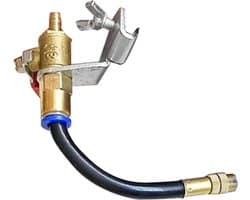 Stofverwijderaar Watersproeier - Snijmachine Vernevelaar - Stof Onderdrukken - Flexibele Aluminium Buis - 17.7 cm - Veelkleurig