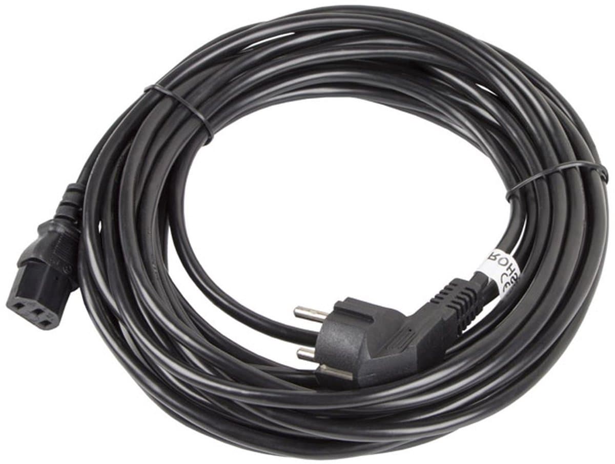 GO SOLID! ® Voedingskabel geschikt voor Cleanfix S10 Plus stofzuiger - 10m kabel — afbeelding 1