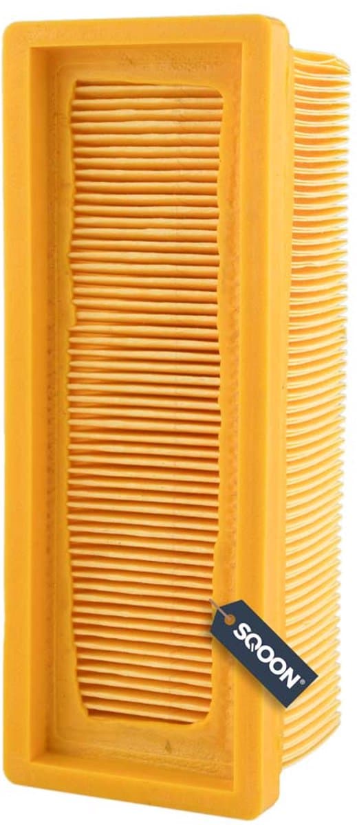 SQOON® Stofzuigerfilter Geschikt voor Kärcher – Vervangt Origineel 6.414-498.0 / 64144980 — afbeelding 1