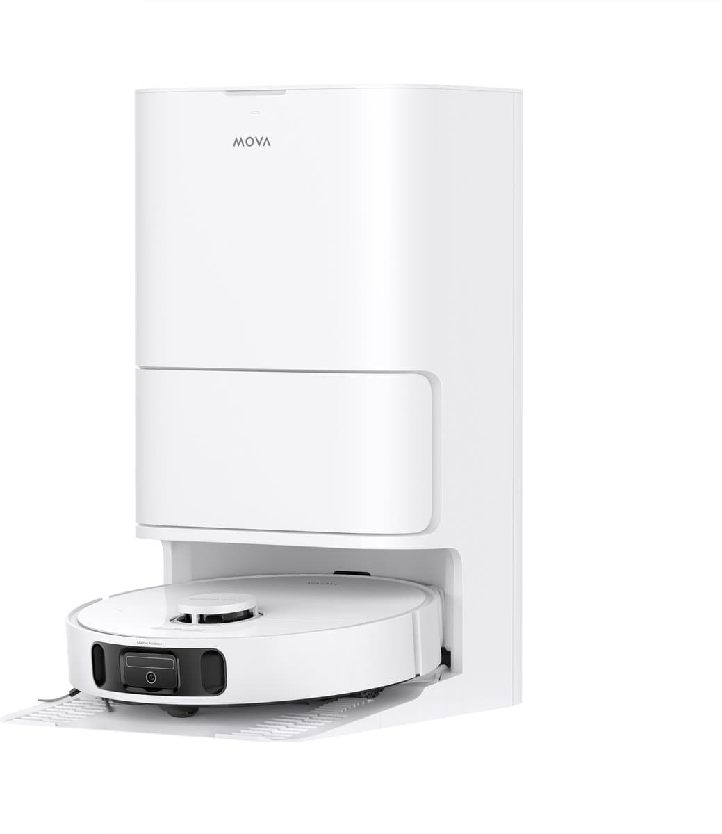 MOVA E40 Ultra – Robotstofzuiger en Dweil - 19.000 Pa Zuigkracht - Automatisch Leegstation met Hete Lucht Drogen - Slimme Navigatie & Tapijtherkenning — afbeelding 1