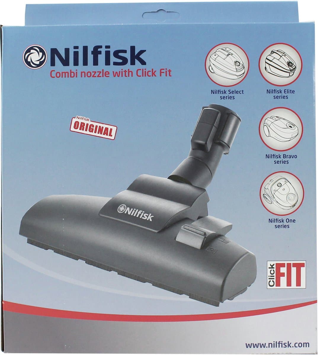 Nilfisk Kombimondstuk 32mm Bravo/Elite/Select — afbeelding 1