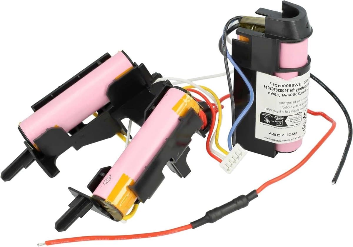 Stofzuigeraccu - Wisselbatterij - Apparaat Gebruiken - Oplaadbaar - 144 Volt - Zwart — afbeelding 1
