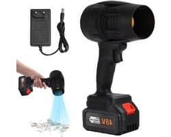 Draadloze Luchtblazer - Handheld Stofverwijderaar - Auto Interieur Reinigen - Krachtige 200 MPH - 2.13 Pounds - Zwart