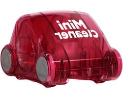 Tafelreiniger - Mini stofzuiger - Bureau opruimen - Eenvoudige bediening - 8 x 8 x 6 cm - Rood
