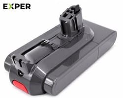 EXPER - Accu geschikt voor Dyson V11, Outsize en V15 - 'Click Type' (Li-ion/6000mAh/25.2V)