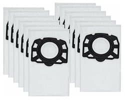 12 stofzuigerzakken,Geschikt voor Kärcher KWD1, KWD2, KWD3, WD2 Plus, WD3, SE 4001, SE 4002, 2.863-006.0