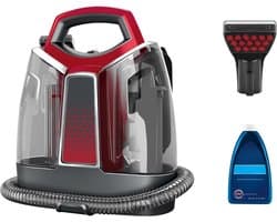 RUX® Tapijtreiniger machine - Tapijtreiniger - Tapijtreiniger apparaat - Zwart/Rood - 17cm x 30cm x 37cm