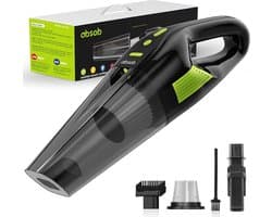Luxe Kruimeldief – Snoerloos – Best Verkocht – Handstofzuiger – Vacuum Cleaner – 6000mAh – HEPA Filter – 10000PA – Lichtgewicht – Grijs
