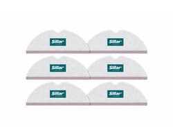 6x Sillar Dweildoeken van Microvezel voor Robotstofzuiger Xiaomi Roborock S5 / S6 / S50 – Vervanging Dweilpads