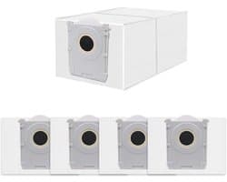 Stofzuigerzak gescht voor Ecovacs Deebot X8/X9 PRO Omni/T50 Pro Omni/T50 Max Pro/T50 Omni/T80/T30C robotstofzuiger,actieve koolstofzak accessoires,5 stuks 3L capaciteit stofzuigerzakken,reserveonderdelen 
