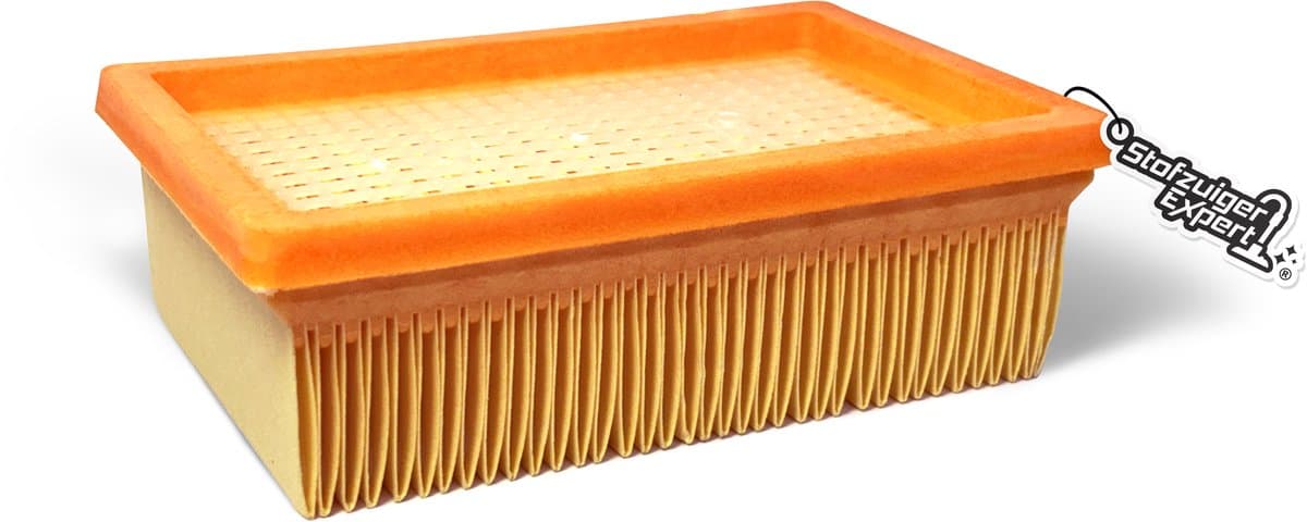 Vervangende Filter Geschikt voor Karcher WD4 - Vlak Filter - Vouwfilter voor multifunctionele stofzuigers - Compatibel met MV4, MV5, MV6, WD4, WD5, WD6 — afbeelding 1