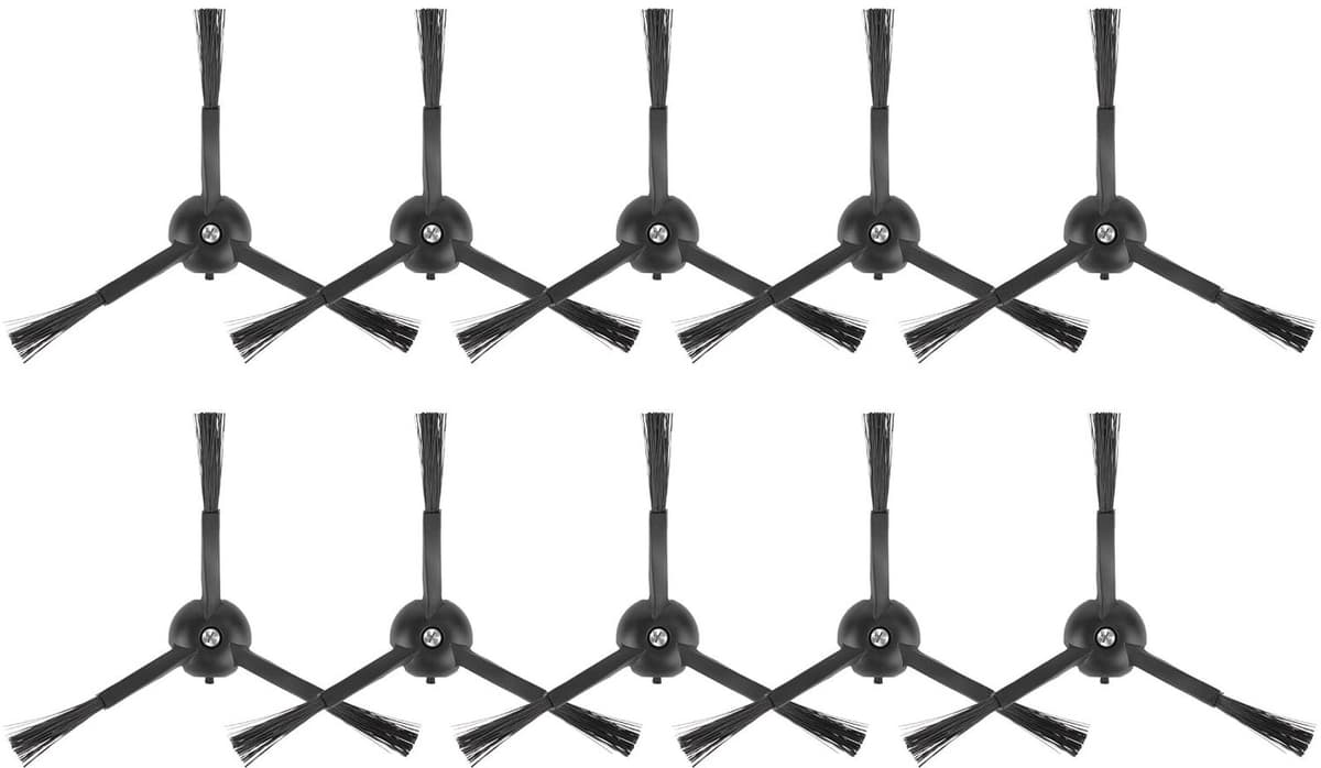Zijborstels voor robotstofzuiger - 10 stuks - Compatibel met Roborock — afbeelding 1