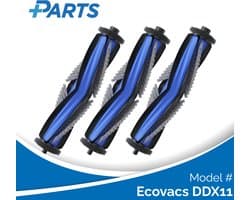 Ecovacs DDX11 Borstels (3 Stuks, Plus.Parts® alternatief voor DMB010027)