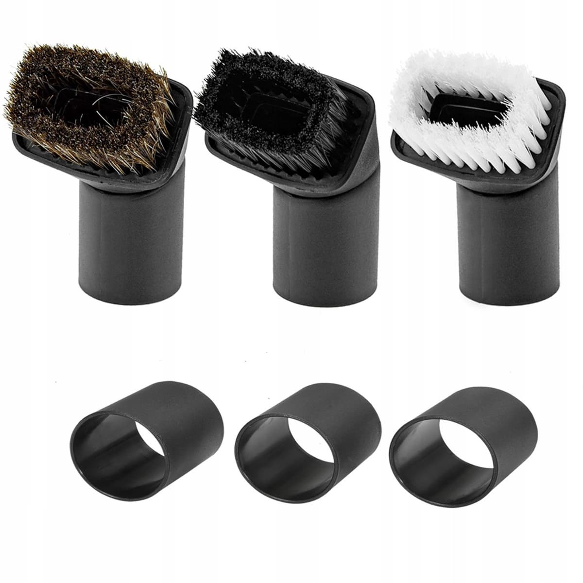 Universele stofzuiger mondstukken set 32/35mm met adapters — afbeelding 1