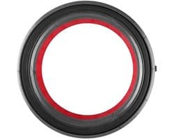Afdichtring voor de bovenkant van de stofbak van de Geschikt voor Dyson V11 stofzuiger, vervangende pakking voor de stofbak.