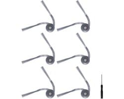 Cosensi- Zijborstels - Compatibel met Roborock Q Revo Curv/Edge - Vervangbare borstels - Efficiënte reiniging - Hoogwaardige kwaliteit - Eenvoudige installatie - Stofzuigerborstels