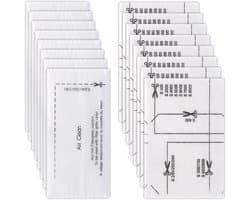 16 stuks Geschikt voor Miele Complete Stofzuiger filter filter kit voor het vervangen van de installatie - Stofzuiger onderhoud en reinigings accessoires - Stofzuiger filter - hepa filter