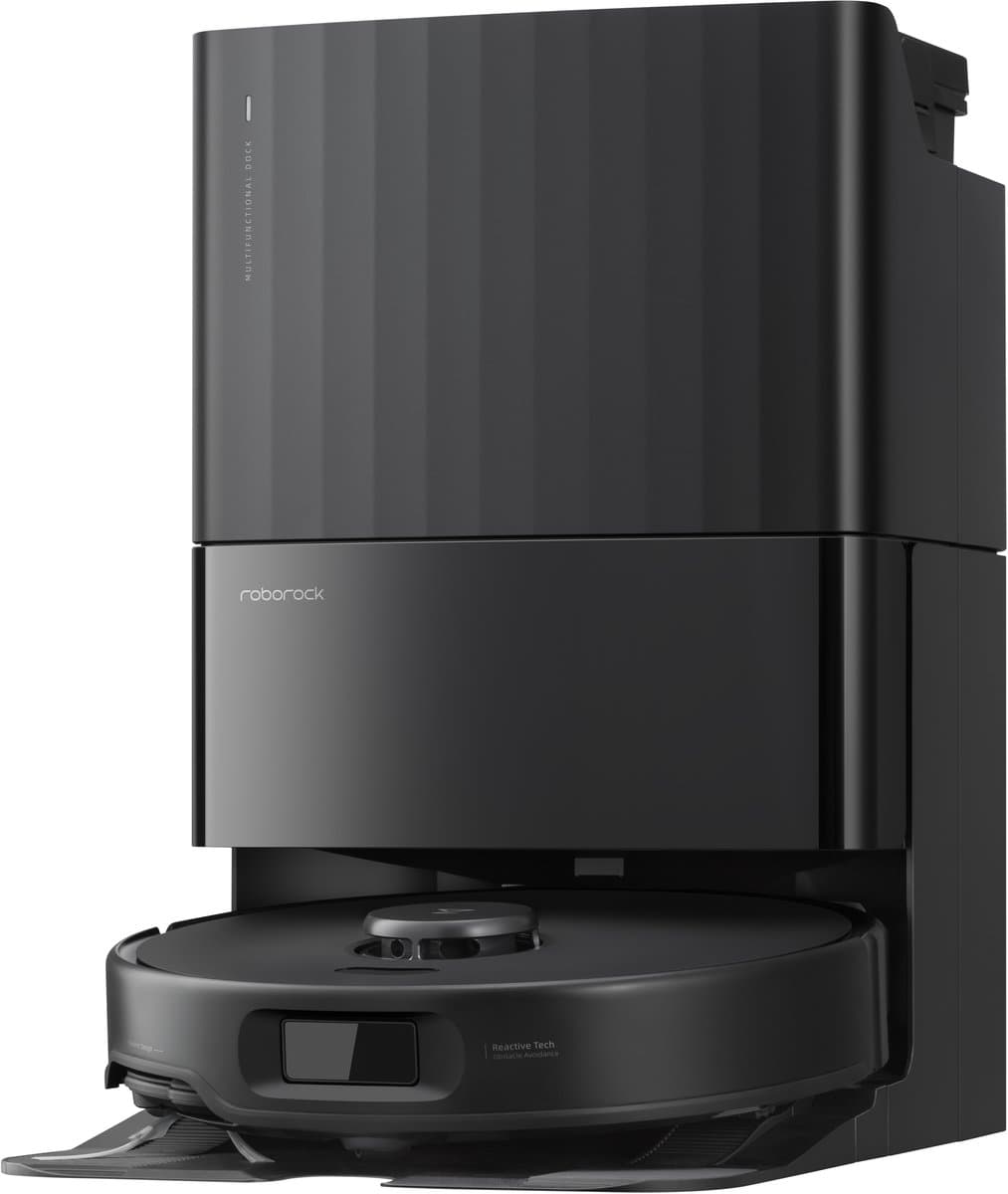 ROBOROCK QREVO 5AE - Robotstofzuiger met dock - 12000 Pa vermogen - FlexiArm dweilen - Dubbele anti-klit — afbeelding 1