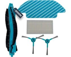 SQOON® Onderhoudsset Geschikt voor Cecotec Conga 4090 / 4490 / 4690 / 5090 / 5490 / 6090 / 7090 Serie – 5-delig