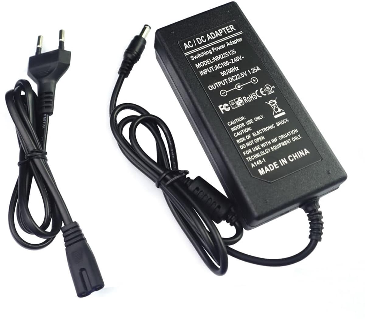 Oplader voor robotstofzuiger - 22,5 V - 1,25 A — afbeelding 1